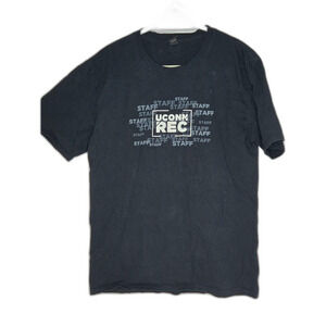 UConn Recreation Staff Graphic T-Shirt | Men's Size L | Black